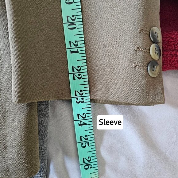 Vomo Moda Men's 2 Piece Suit, Olive Green - Picture 10 of 16